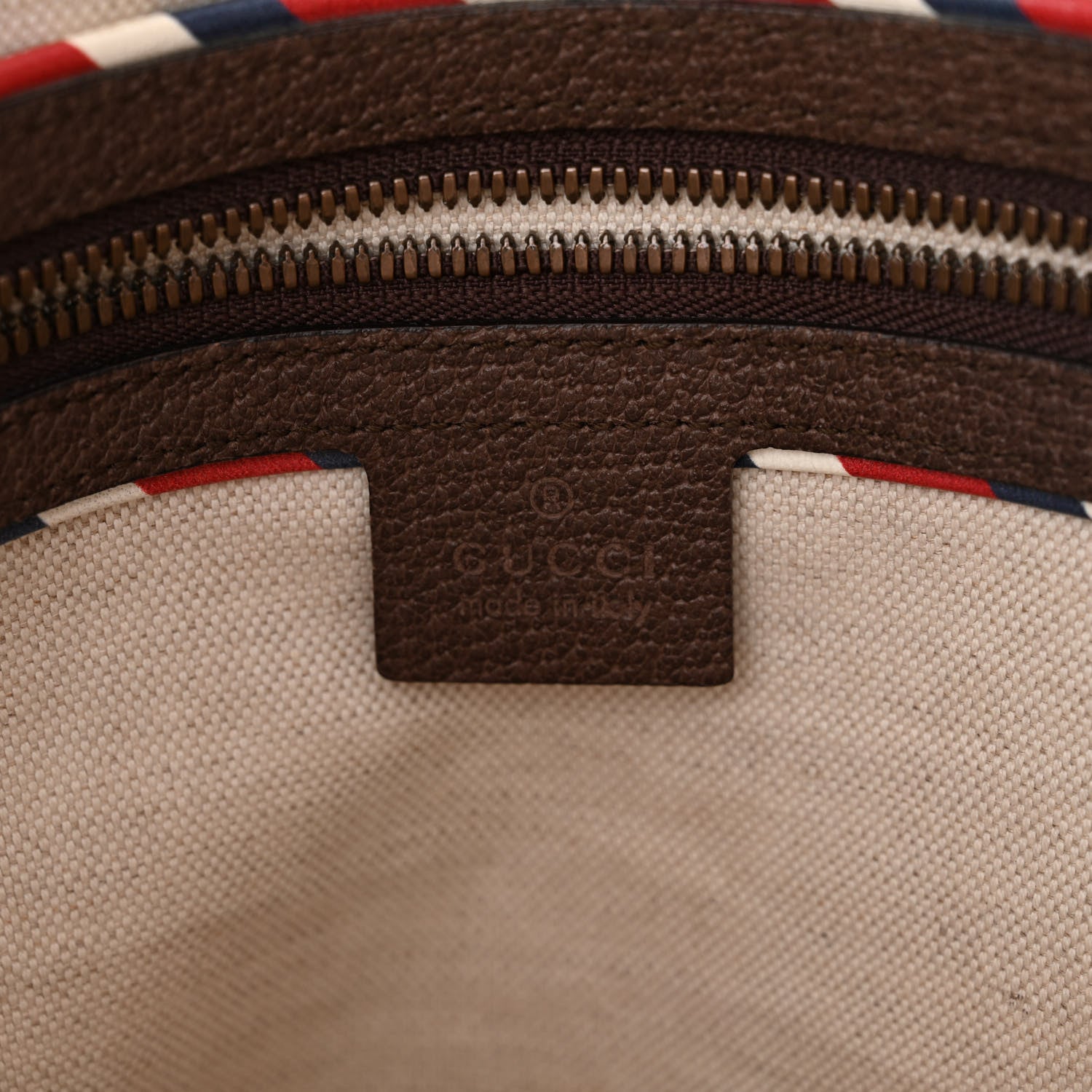 Gucci Soft GG Supreme Monogram Courrier Web Medium Flat Messenger Bag Beige New Acero Multicolor 6 of 15