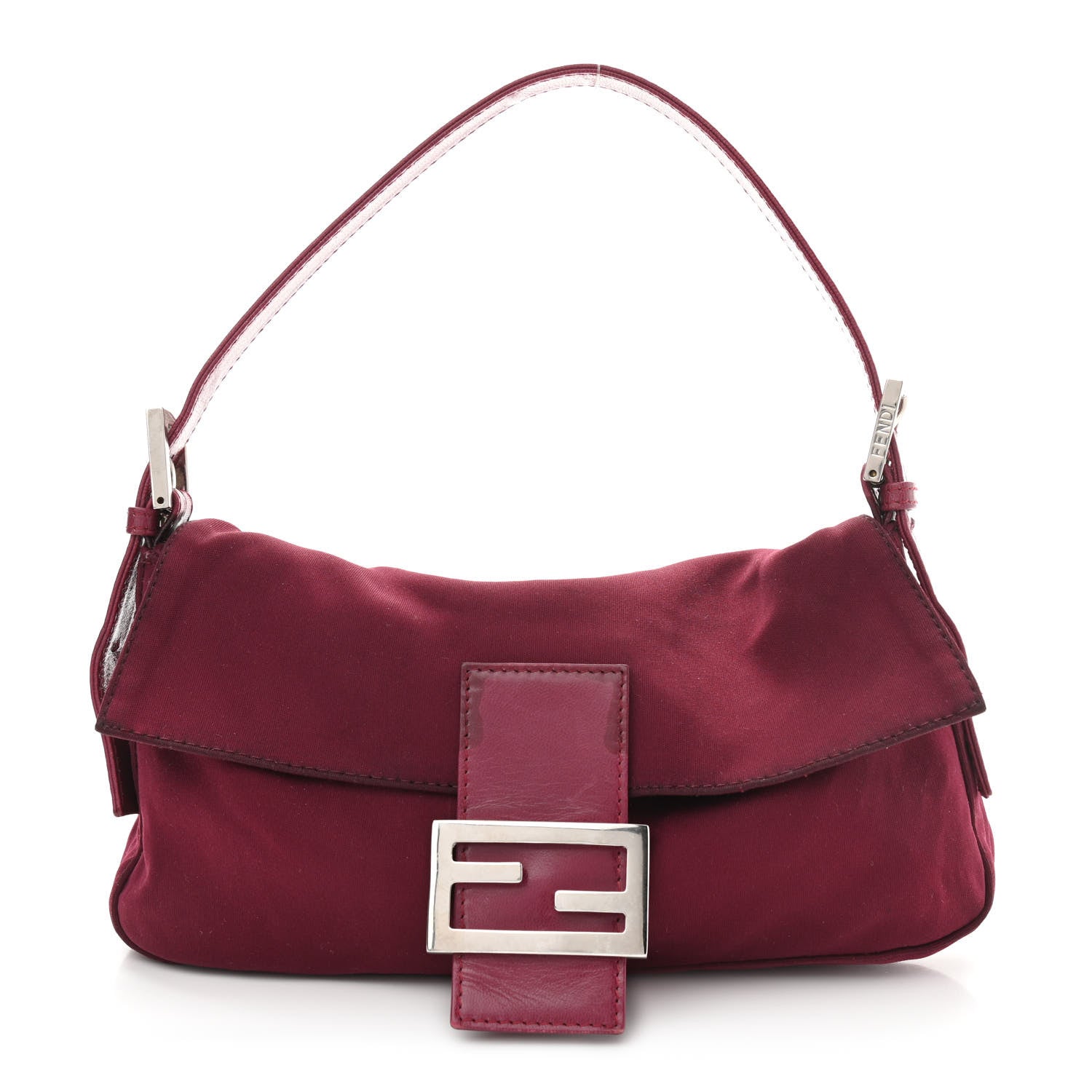 Fendi Neoprene Baguette Magenta 1 of 11