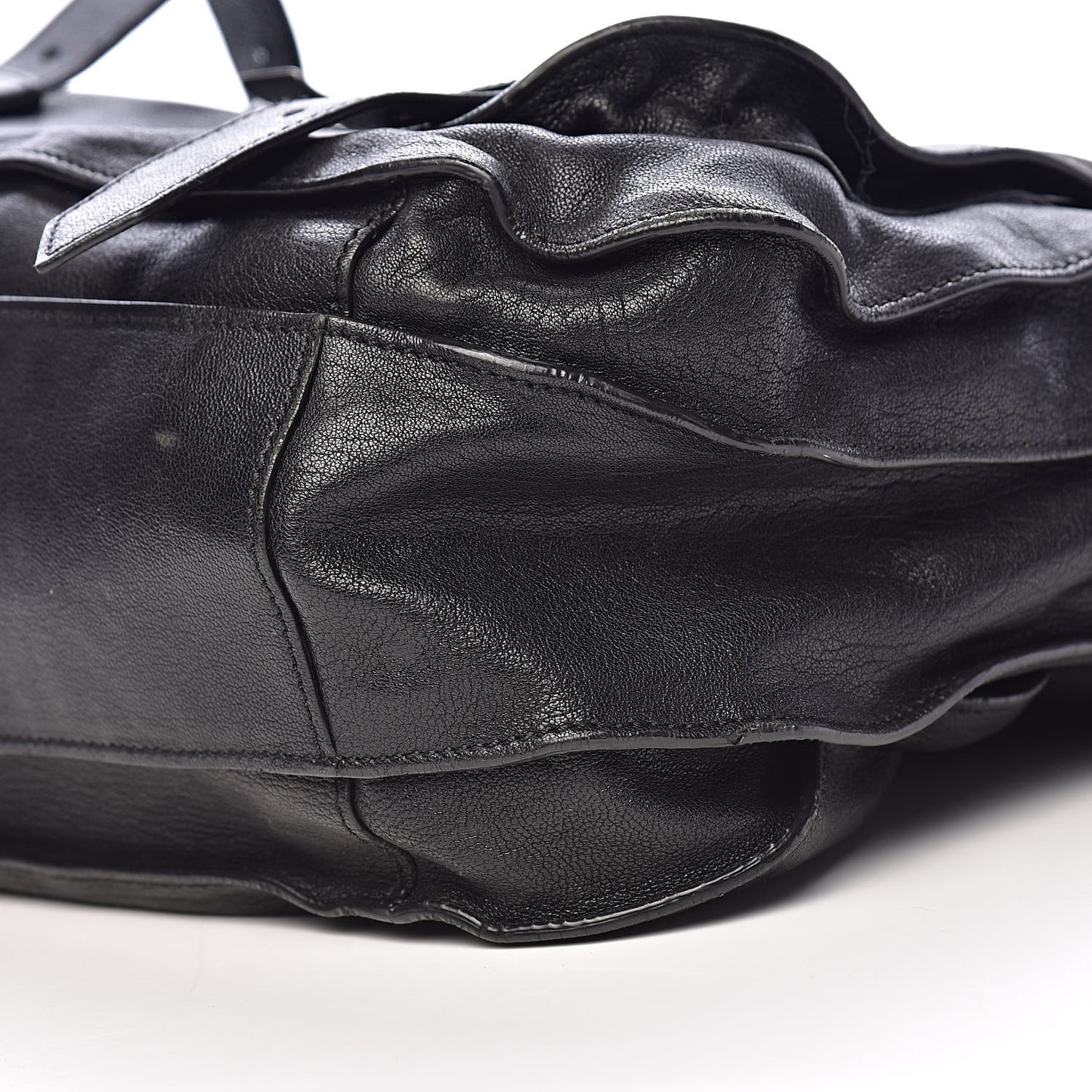Lambskin PS1 Large Satchel Black