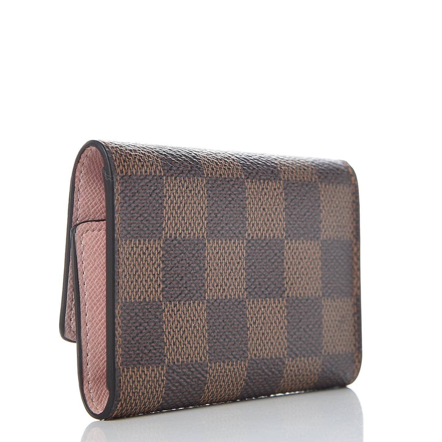 Damier Ebene Multicles 6 Key Holder Rose Ballerine