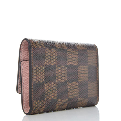 Louis Vuitton Damier Ebene Multicles 6 Key Holder Rose Ballerine 3 of 10