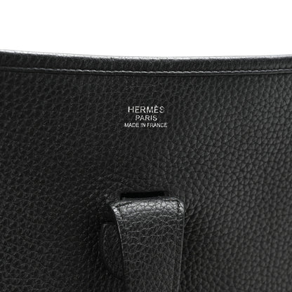 Hermes Taurillon Clemence EVELYNE III Black 6 of 10
