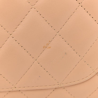 Chanel Calfskin Quilted Large Cambon Bowler Beige Black 14 of 15