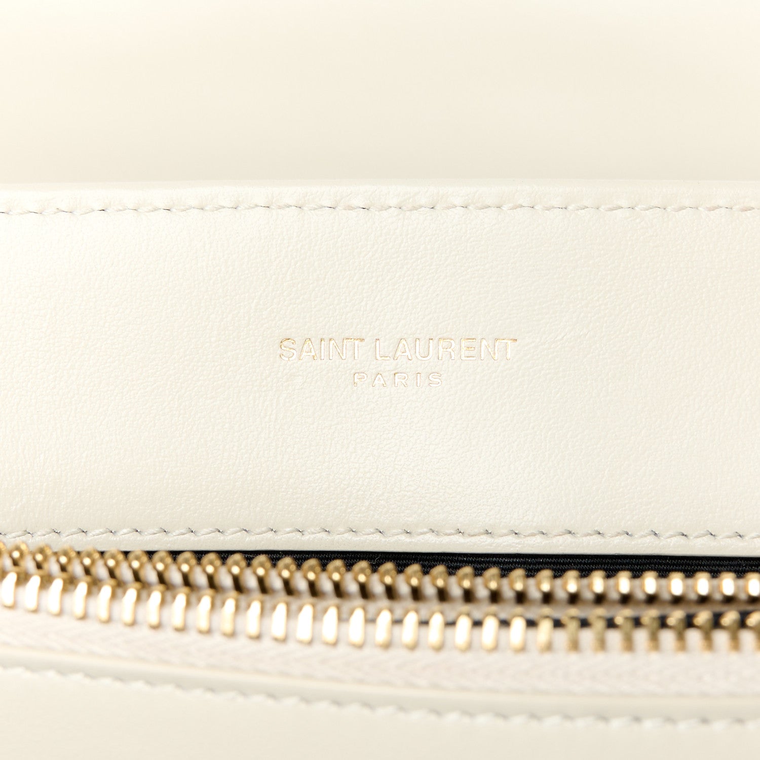 Saint Laurent Calfskin Y Quilted Monogram Medium Loulou Chain Satchel Crema Soft 6 of 11