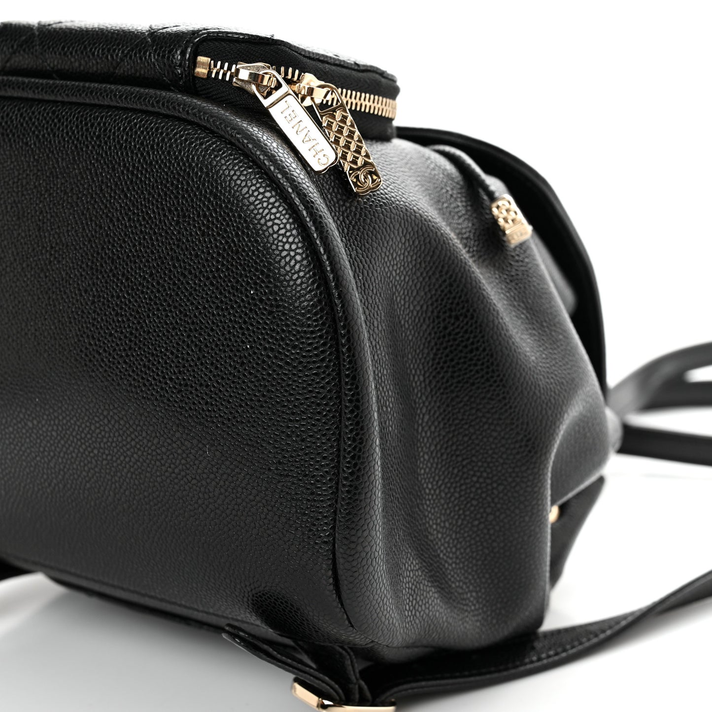 Caviar Quilted Mini Business Affinity Backpack Black
