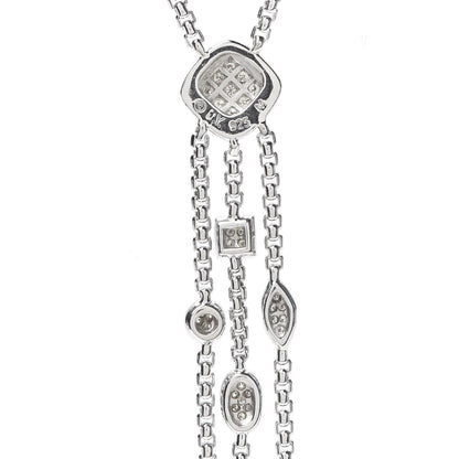 David Yurman Sterling Silver Diamond Confetti Ice Necklace 5 of 5