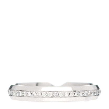 Tiffany Platinum Diamond Nesting Narrow Band Ring 50 5.25 3 of 4