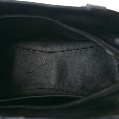 Balenciaga Semi Shiny Calfskin Crocodile Embossed Neo Classic Black Hardware S City Black 5 of 10