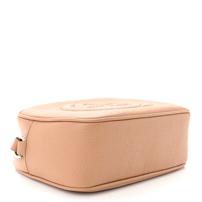 Gucci Pebbled Calfskin Small Soho Disco Bag Camelia 4 of 12