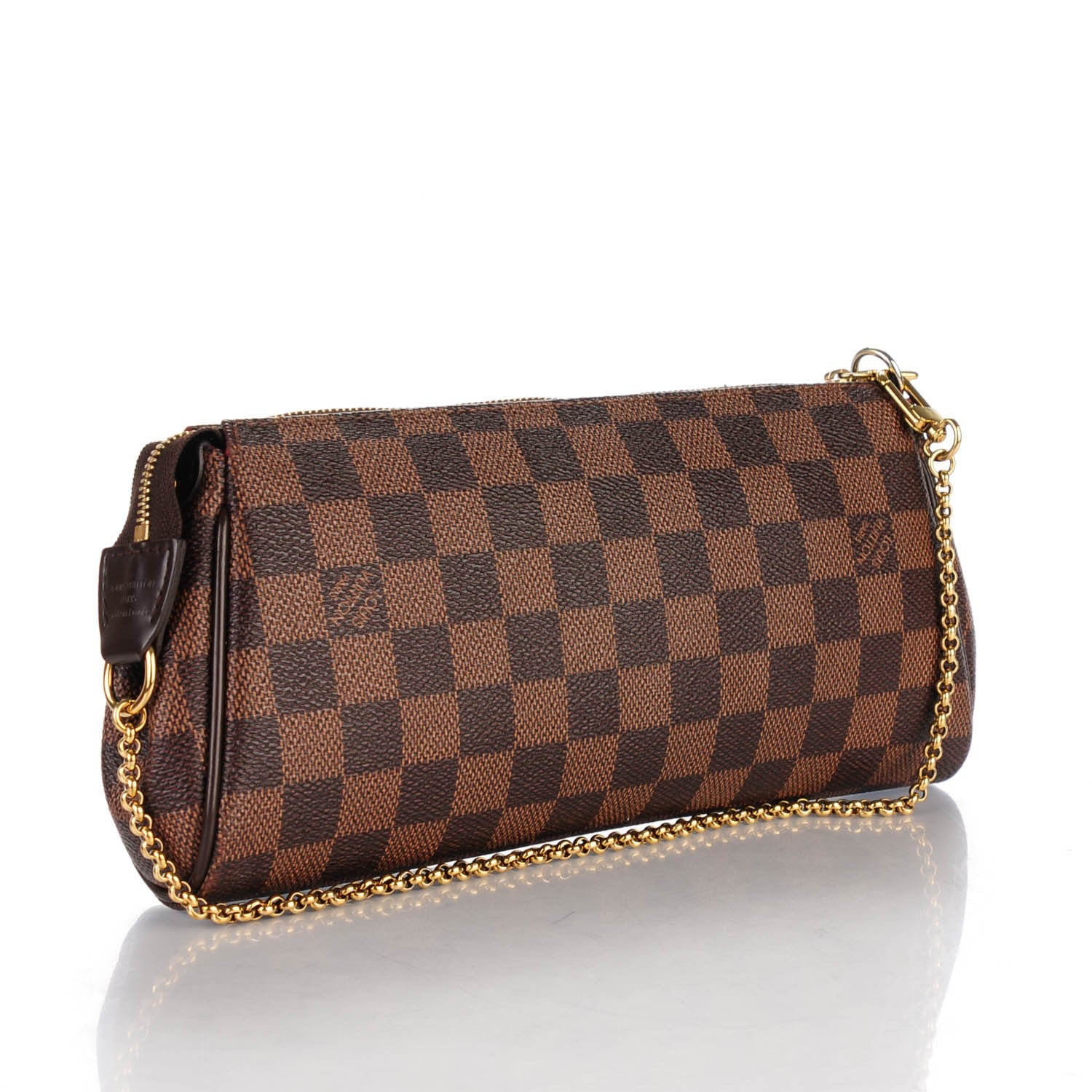 Louis Vuitton Damier Ebene Eva Clutch 3 of 7