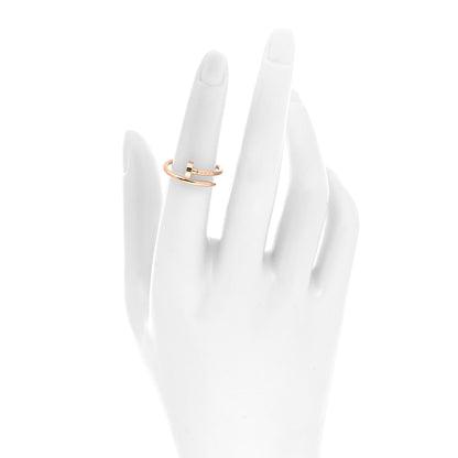 Cartier 18K Pink Gold Small Juste Un Clou Ring 51 5.75 2 of 5