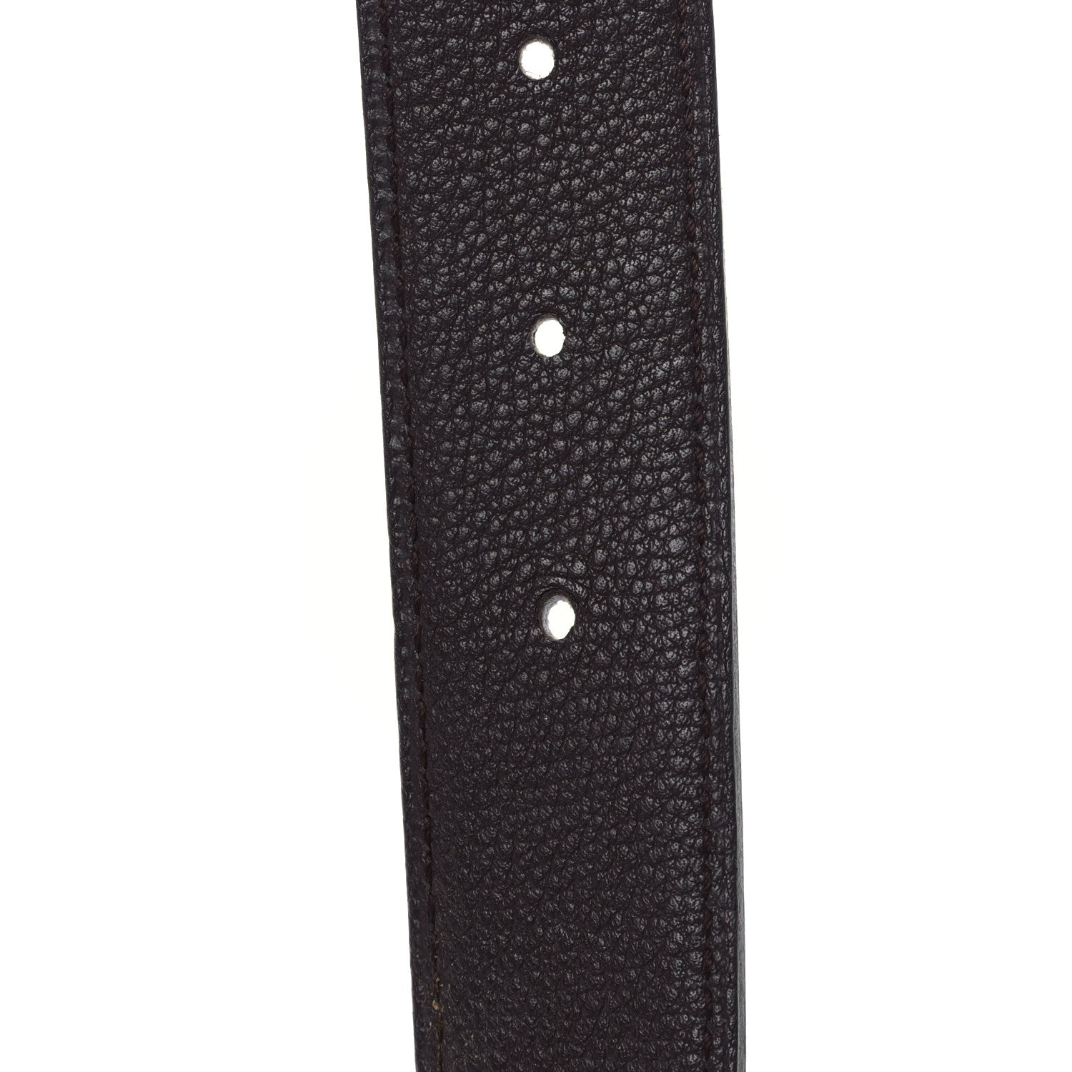 Hermes Box Togo 38mm Constance H Belt 90 36 Black Chocolate 4 of 4