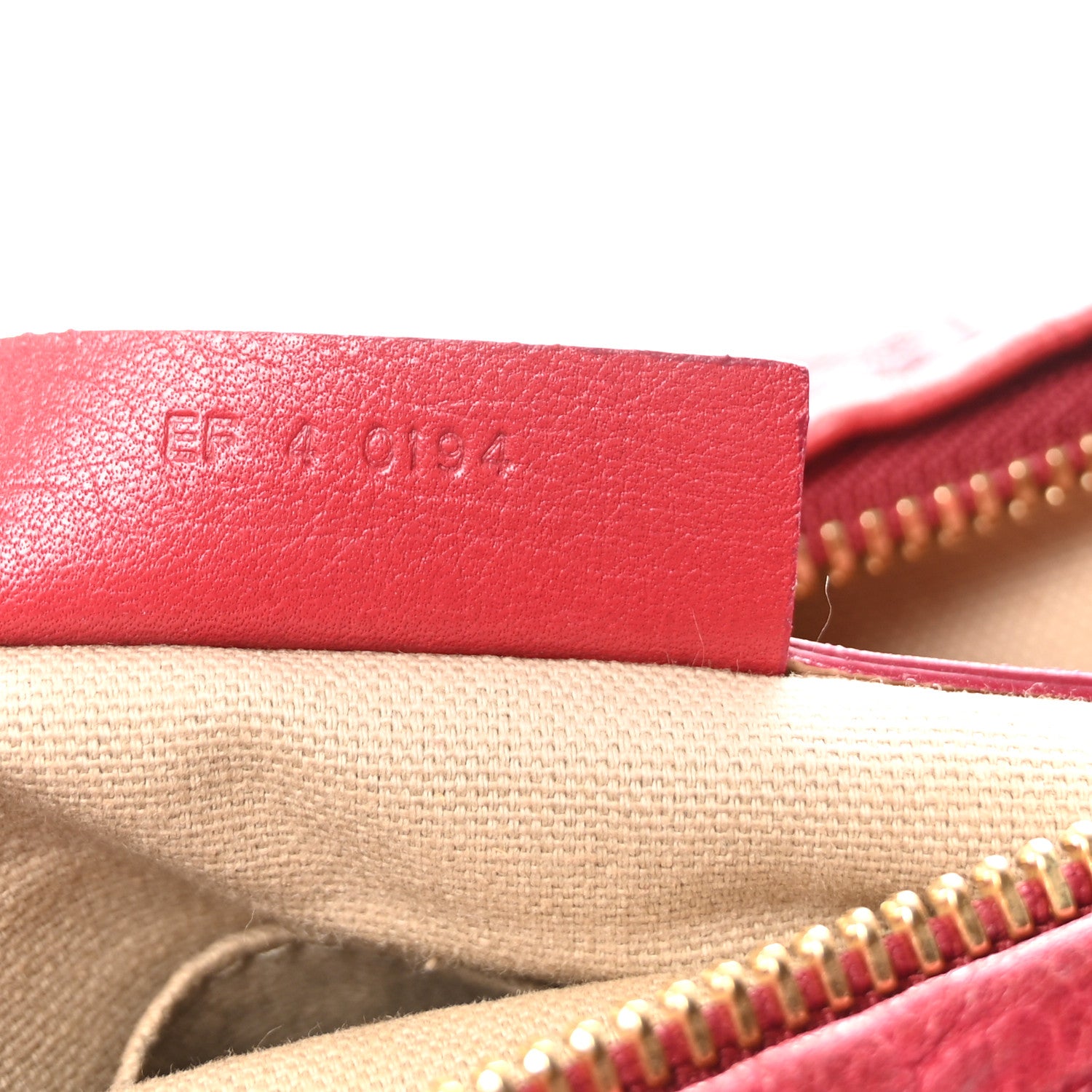 Givenchy Tumbled Sheepskin Medium Pandora Cherry 7 of 10