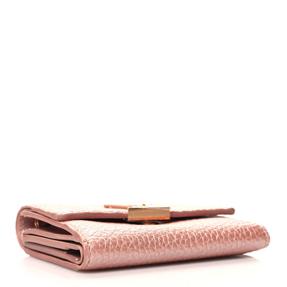 Louis Vuitton Taurillon Capucines XS Wallet Rose 4 of 7