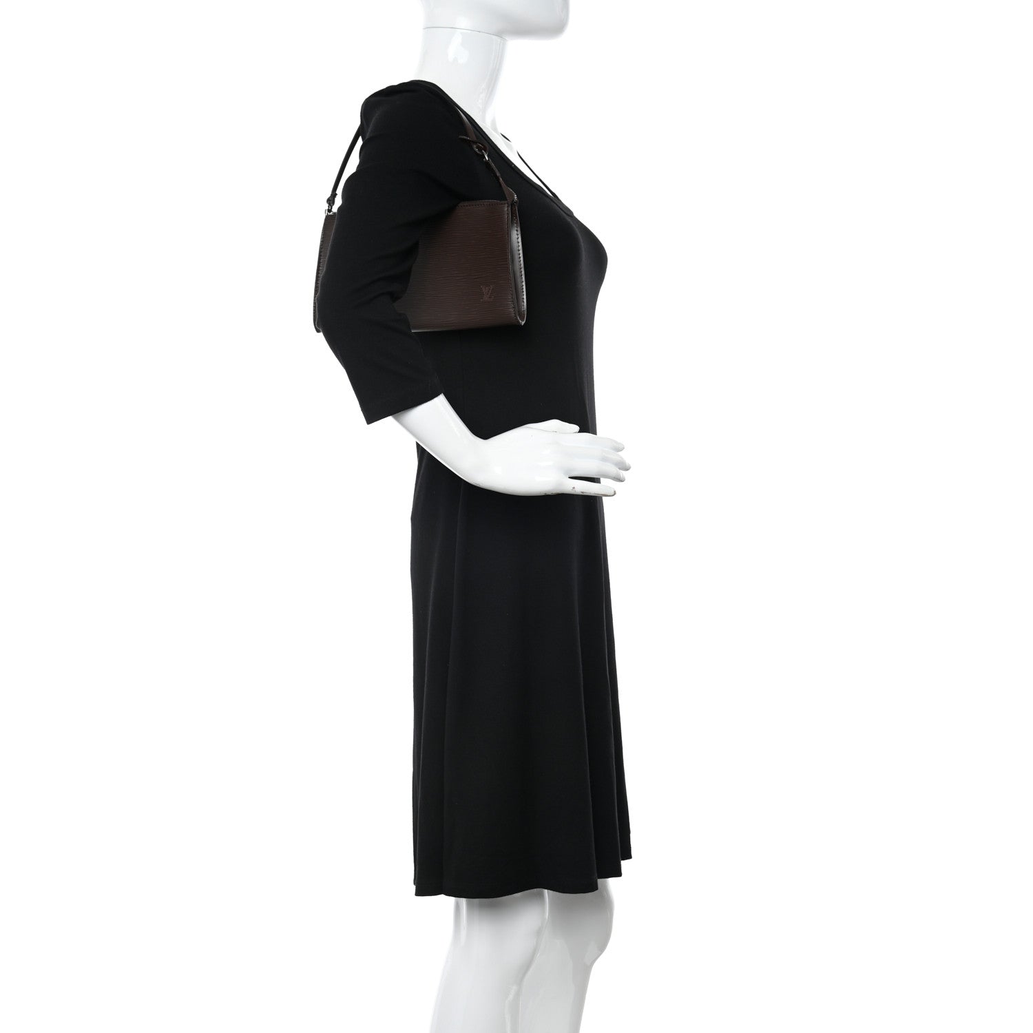 Louis Vuitton Epi Pochette Accessories 24 Moka 2 of 10