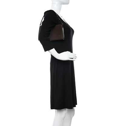 Louis Vuitton Epi Pochette Accessories 24 Moka 2 of 10