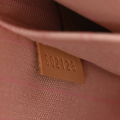 Louis Vuitton Damier Azur Neo Neverfull MM Rose Ballerine 8 of 12