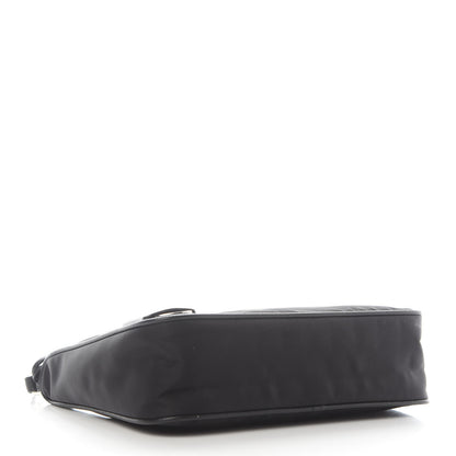 Prada Tessuto Nylon Saffiano Mini Re-Edition 2005 Bag Black 4 of 9