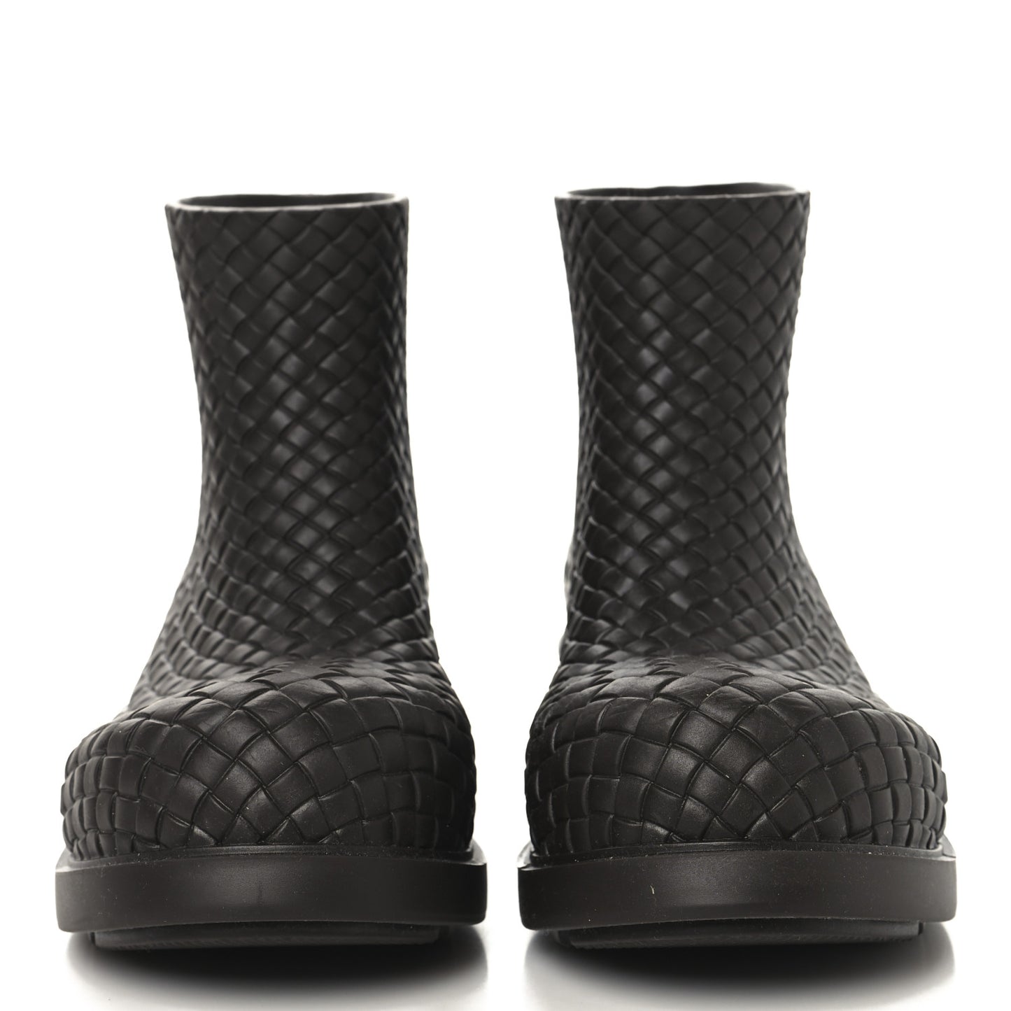 Rubber Intreccio Fireman Ankle Boots 40 Fondant