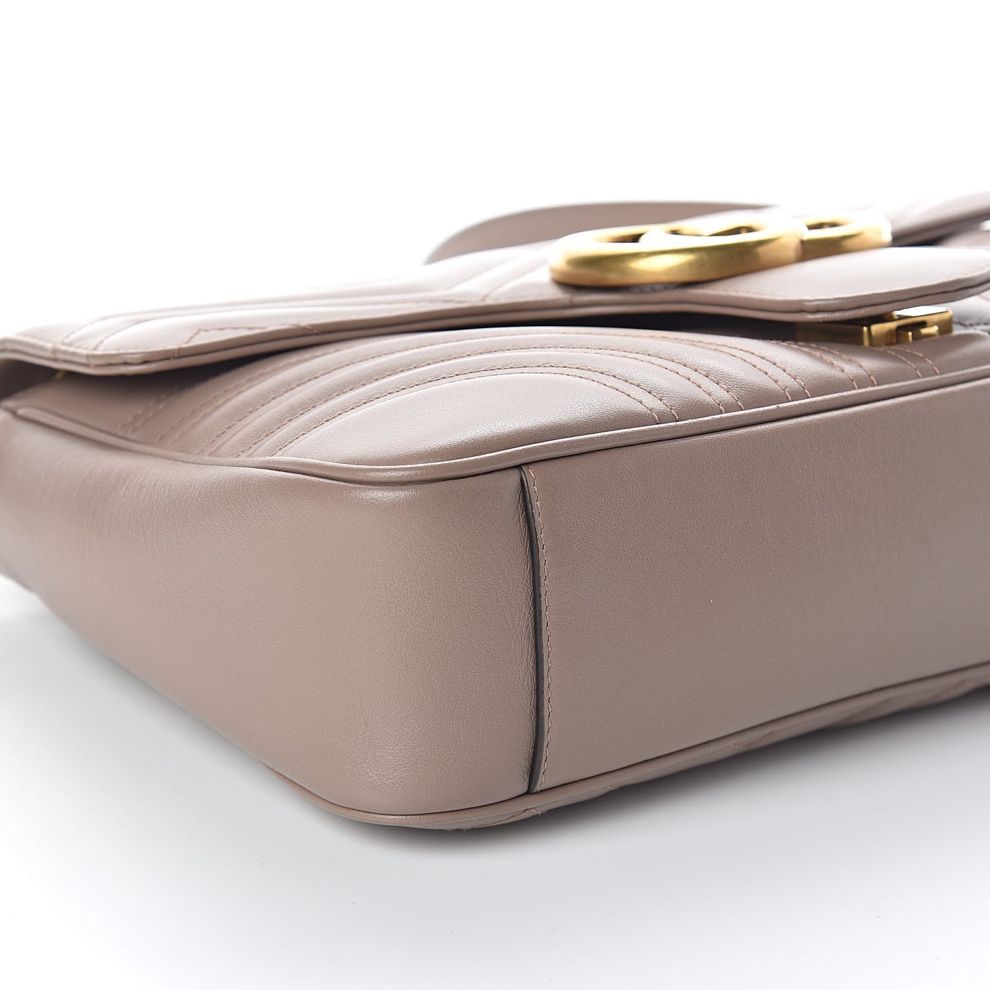 Calfskin Matelasse Medium GG Marmont Shoulder Bag Porcelain Rose