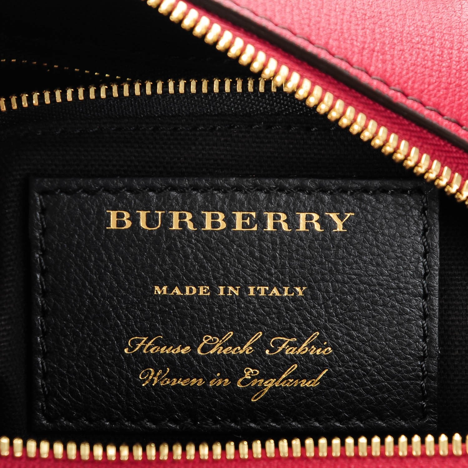 Burberry House Check Derby Calfskin Small Alchester Bowling Bag Russet Red 6 of 8