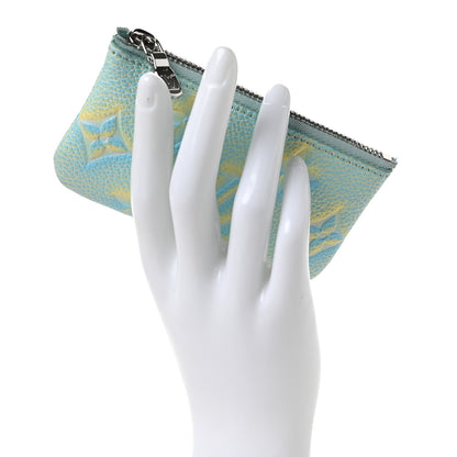 Louis Vuitton Empreinte Monogram Summer Stardust Key Pouch Water Green 2 of 7