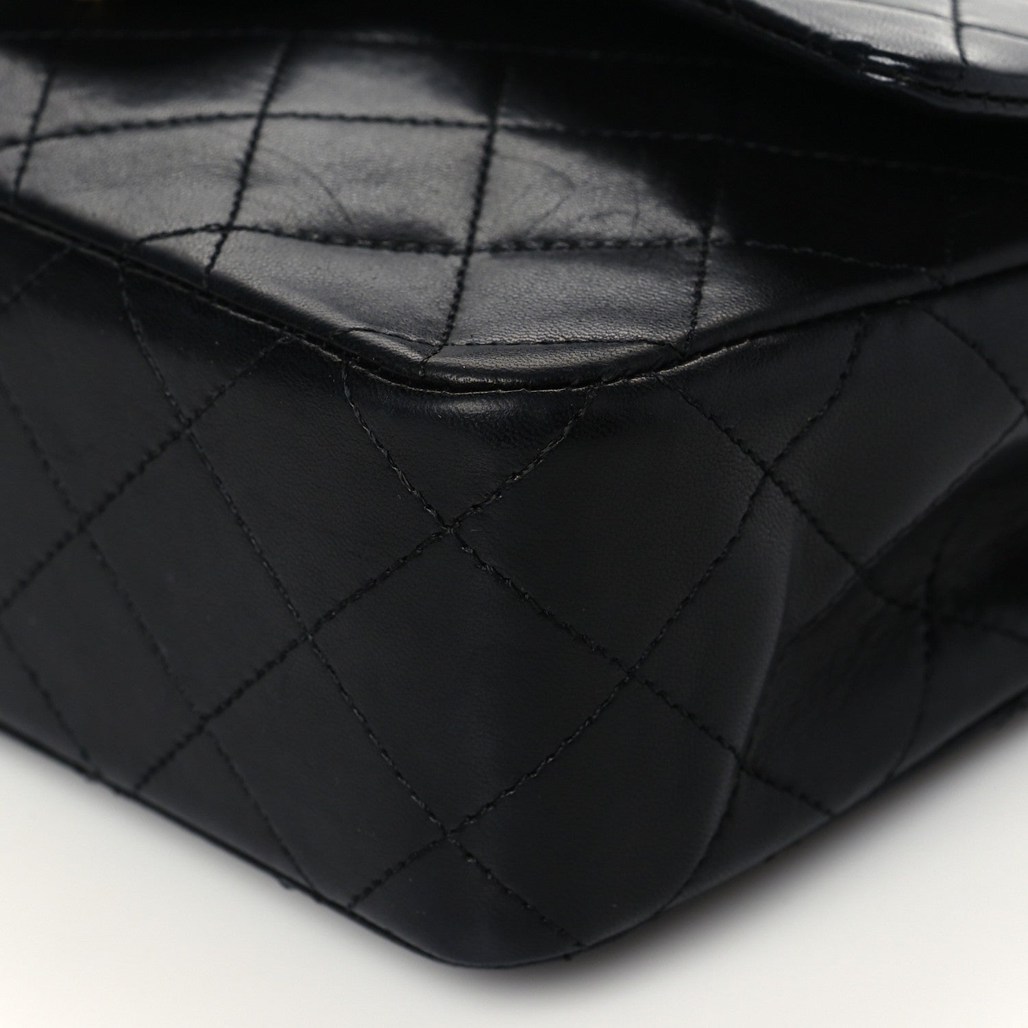 Chanel Lambskin Quilted Small Double Flap Black 10 of 10