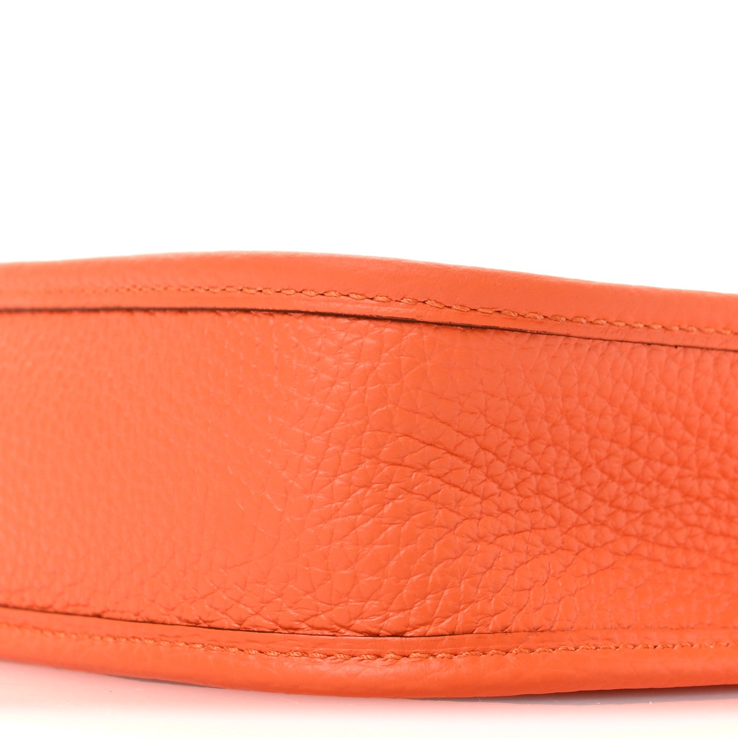 Hermes Taurillon Clemence Evelyne TPM Orange 10 of 11