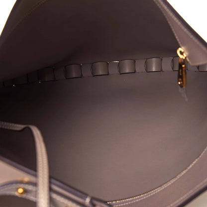 Chloe Small Grain Smooth Calfskin Large Darryl Hobo Motty Grey 5 of 8