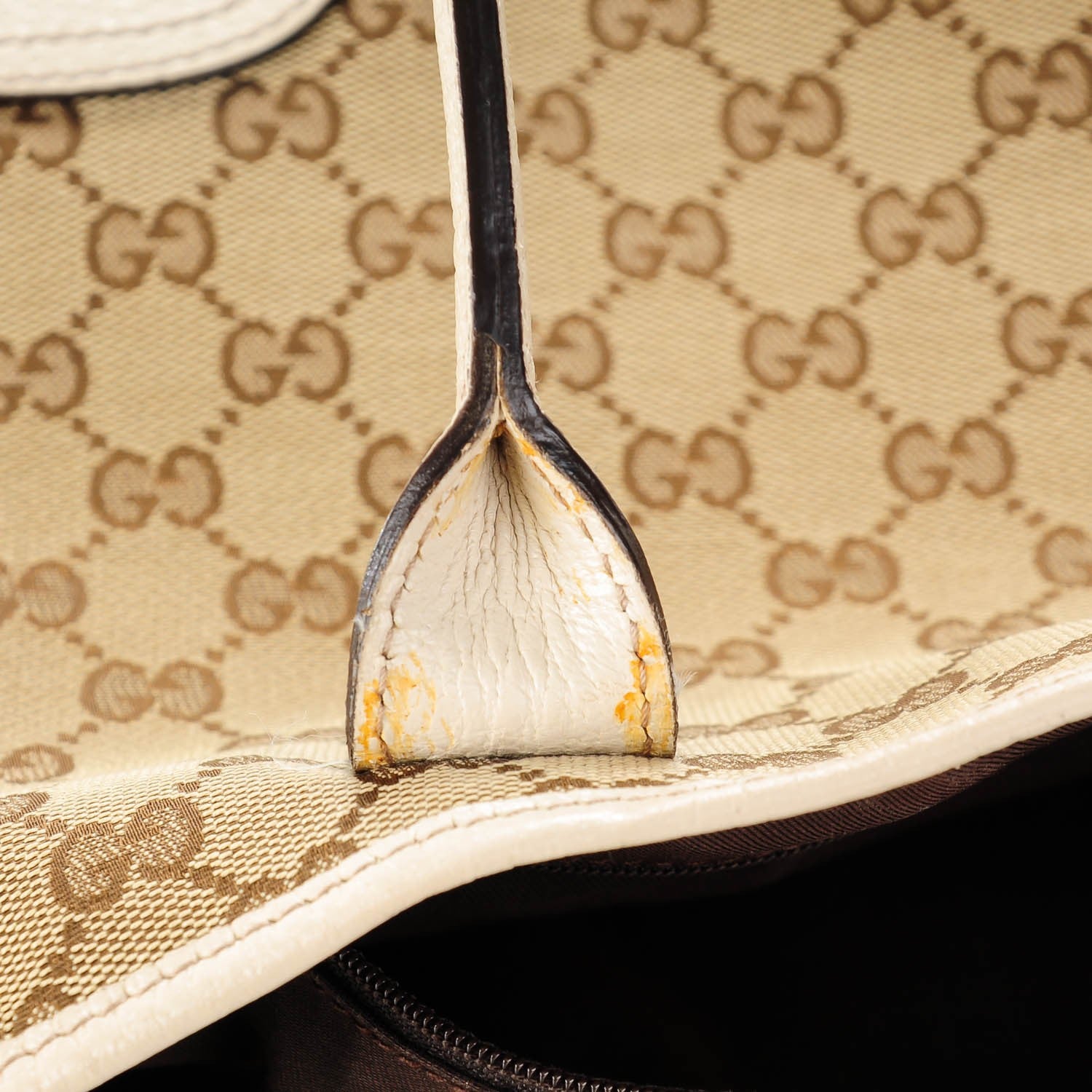 Gucci Monogram Medium Princy Tote Off White 8 of 15