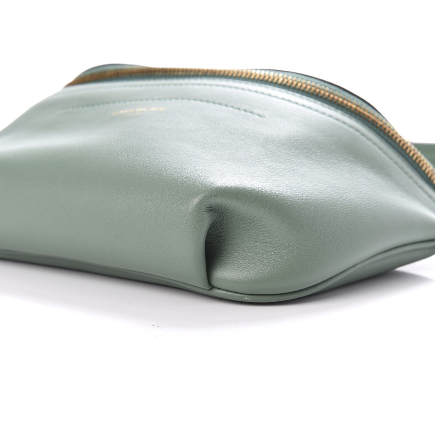 Calfskin Mini Whip Belt Bag Pistachio