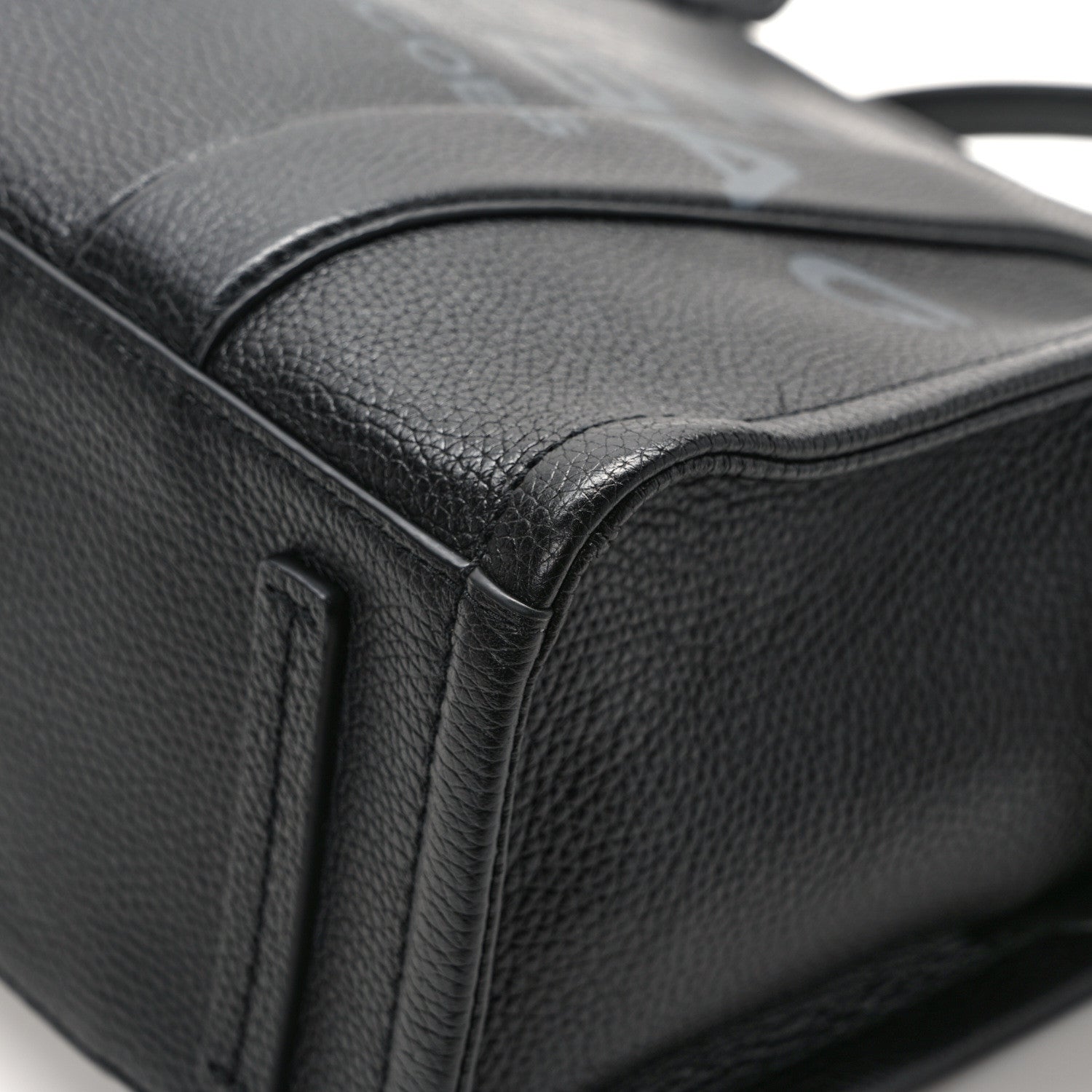 Marc Jacobs Grained Calfskin Medium The Tote Bag Black 12 of 15