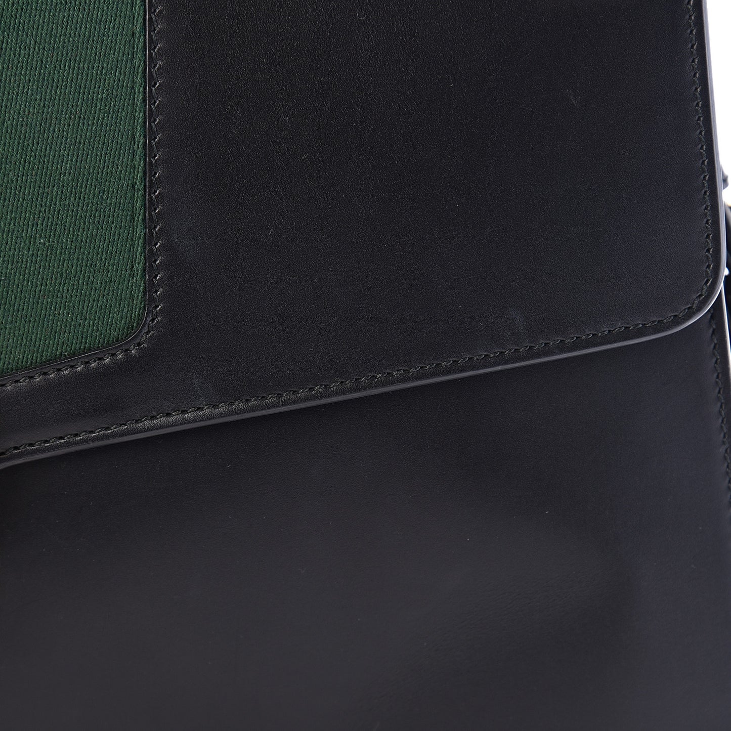 Calfskin Maxi Sylvie Top Handle Bag Black