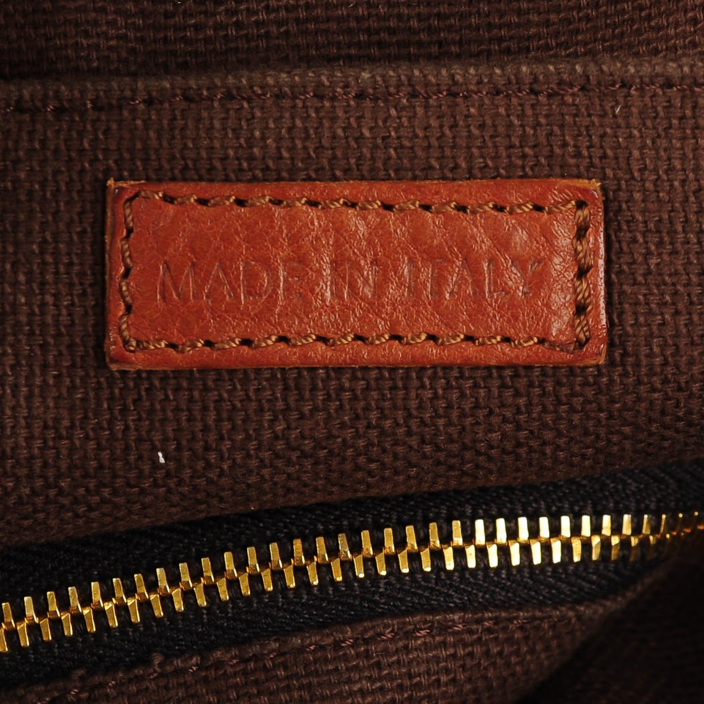 House Check Chain Hobo Tan