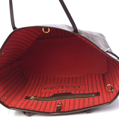 Louis Vuitton Damier Ebene Neverfull MM 7 of 14