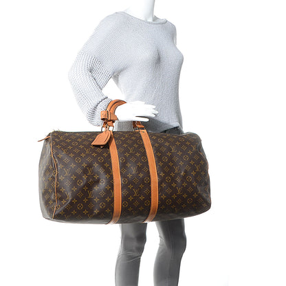 Louis Vuitton Monogram Keepall 55 2 of 8
