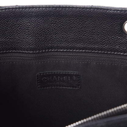 Chanel Caviar Quilted Grand Shopping Tote GST Black 6 of 11