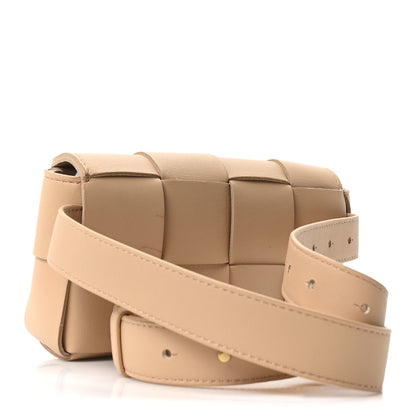 Bottega Veneta Nappa Maxi Intreccio The Belt Cassette Bag Almond 2 of 8