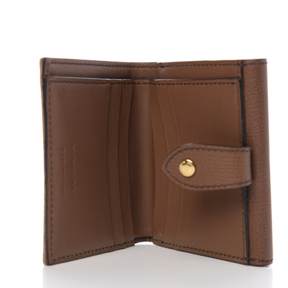 Burberry House Check Luna French Wallet Brown 4 of 5