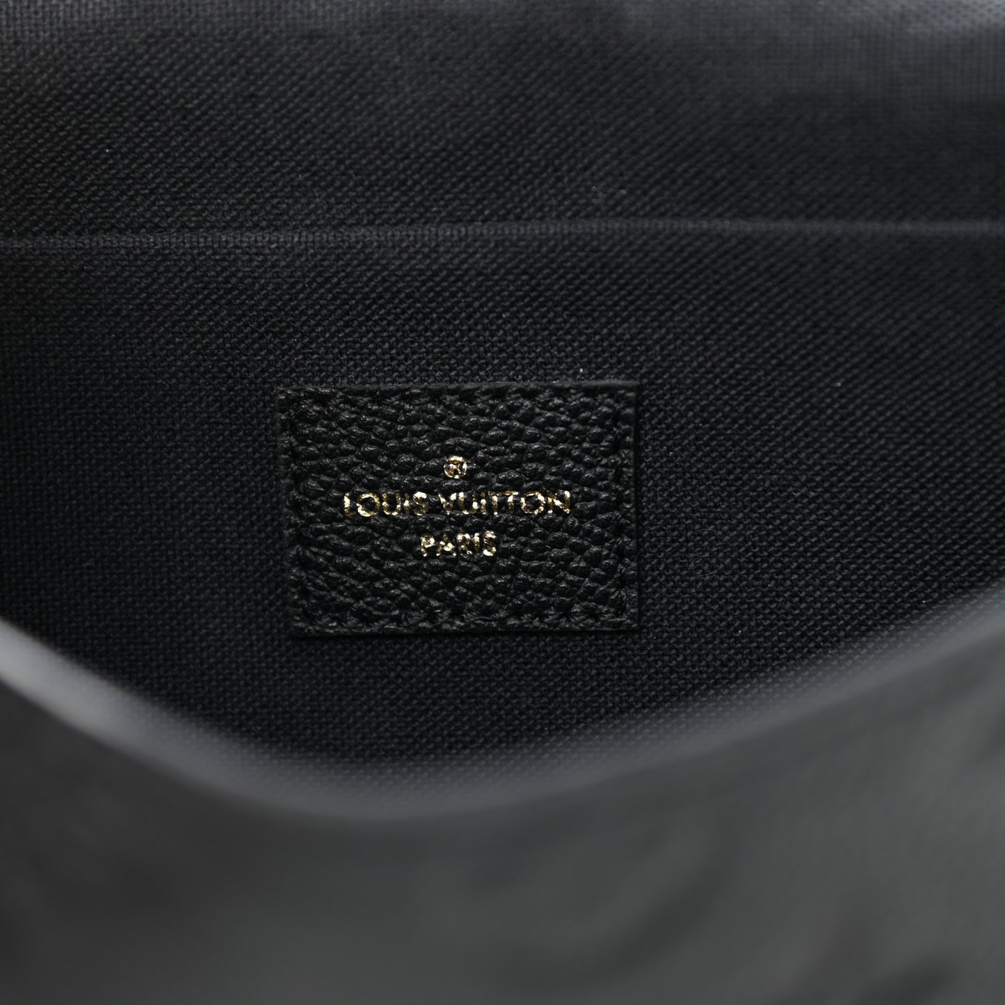 Empreinte Pochette Felicie Chain Wallet Black