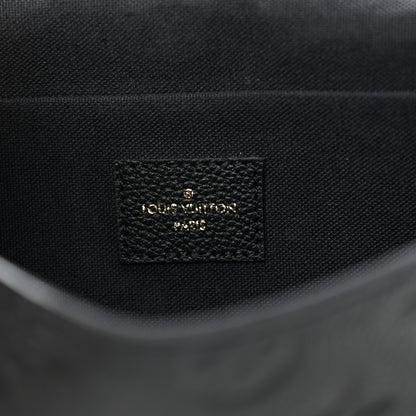 Louis Vuitton Empreinte Pochette Felicie Chain Wallet Black 6 of 8