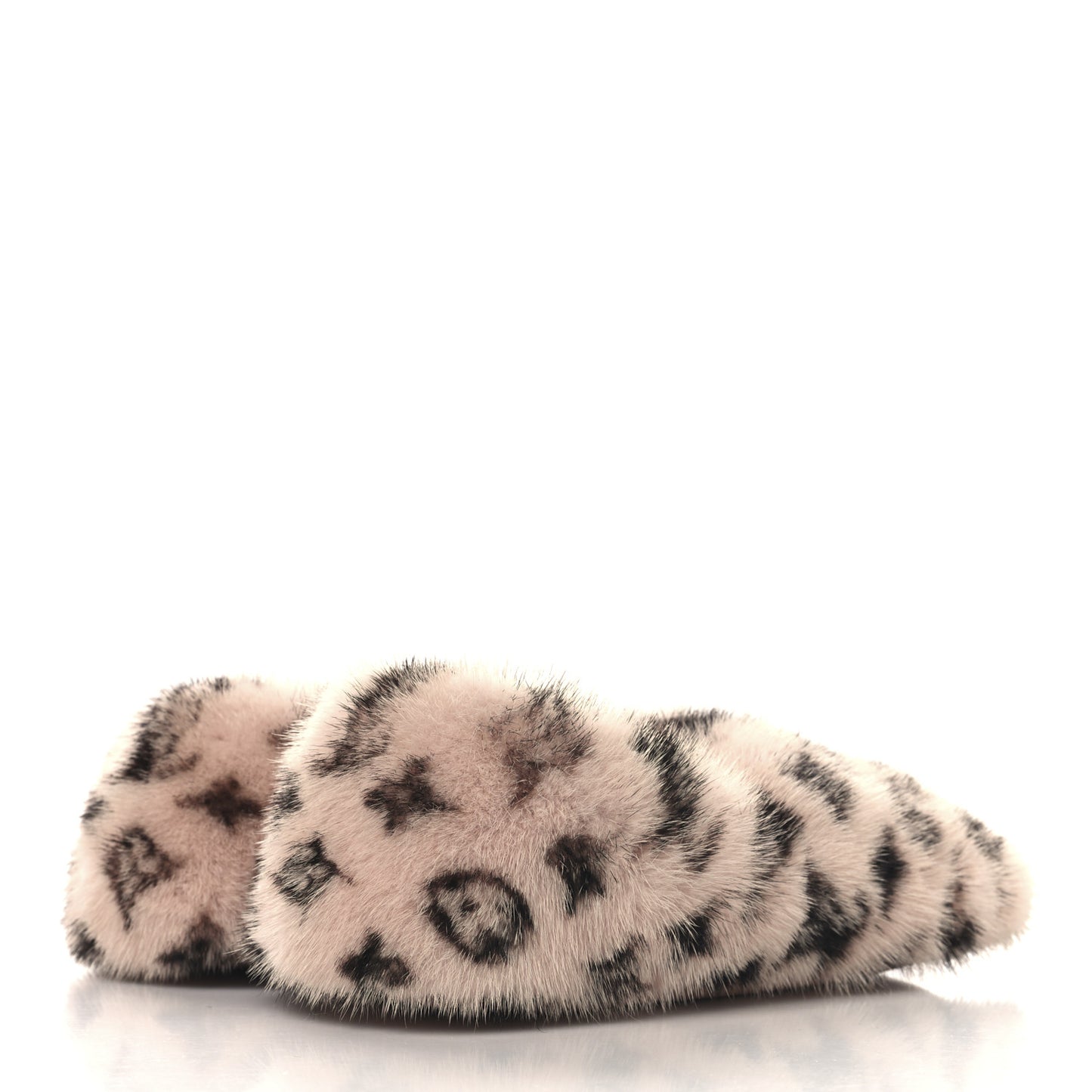 Mink Fur Dreamy Flat Loafer 38 Pink