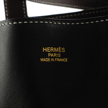 Hermes Sikkim Double Sens 36 Reversible Tote Black 6 of 7