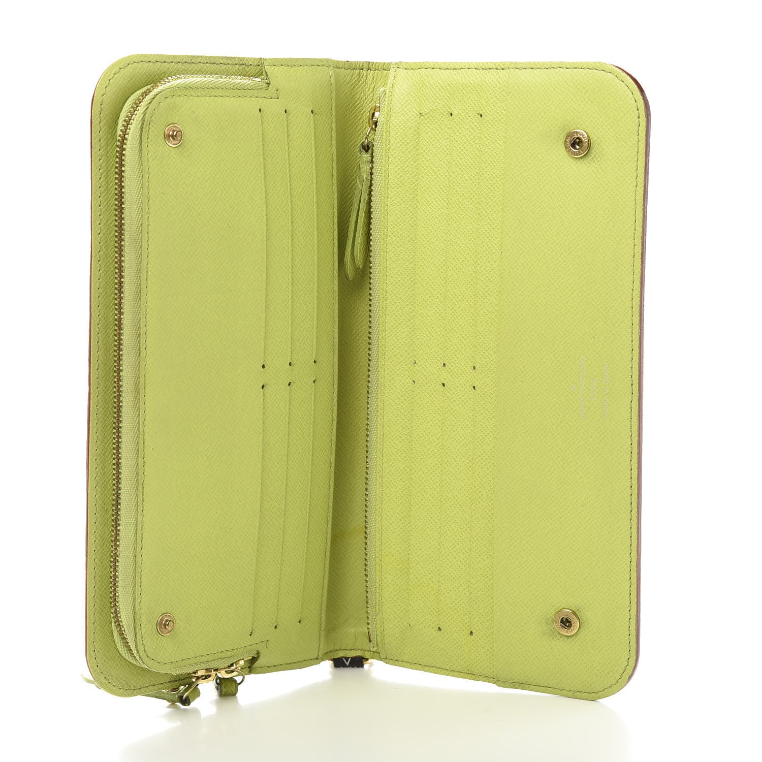 Louis Vuitton Monogram Multicolor Insolite Wallet Black Pistache 5 of 9