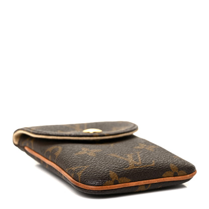 Louis Vuitton Monogram Cell Phone Case w/ Chain 4 of 8