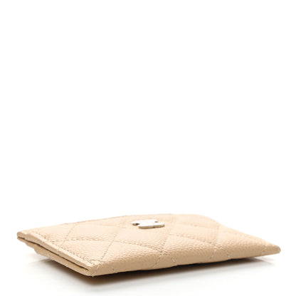 Chanel Caviar Quilted Card Holder Beige 4 of 9