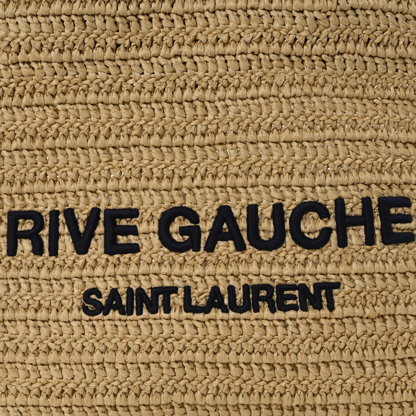 Raffia Rive Gauche Tote Natural
