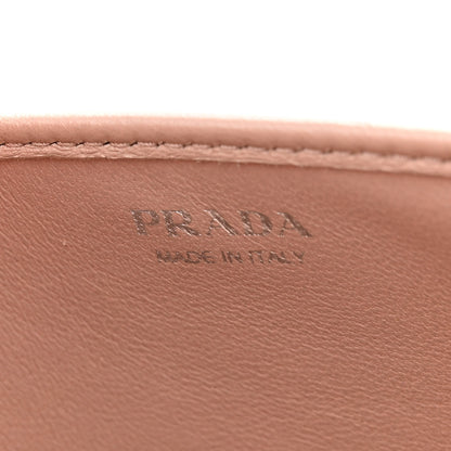 Prada Soft Calfskin Impunture Diagramme Chain Wallet Cipria 6 of 13