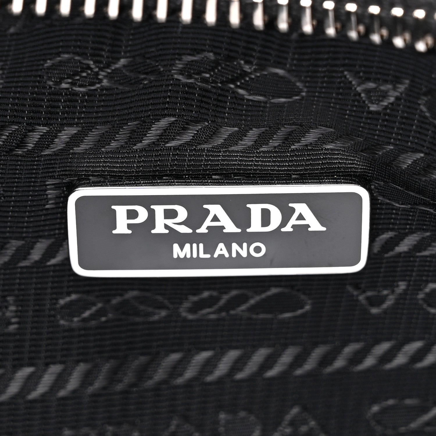 Prada Nylon Re-Edition 2005 Shoulder Bag Black 6 of 9