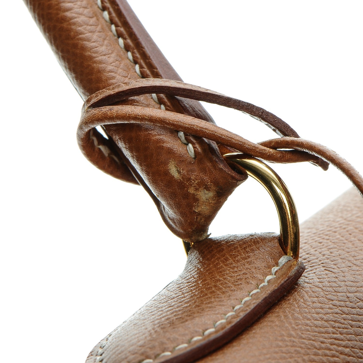 Hermes Courchevel Kelly Sellier 35 Gold 27 of 35